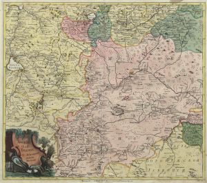 Map of Moscow province, 1745.jpg