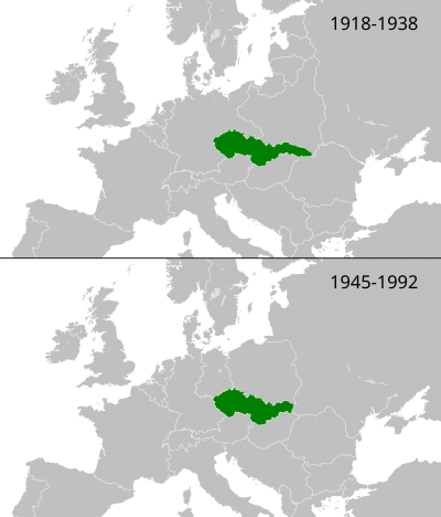 战间期和冷战时期的捷克斯洛伐克